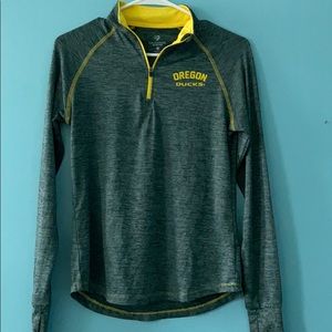 Women’s Oregon Ducks quarter zip, great condition